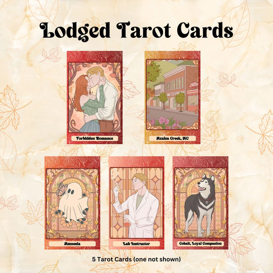 Lodged Tarot Cards